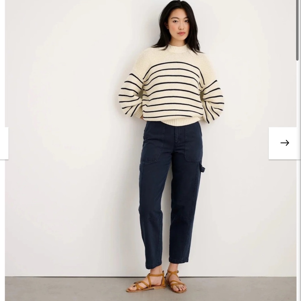Alex Mill - Phoebe Pant in Recycled Denim - Navy